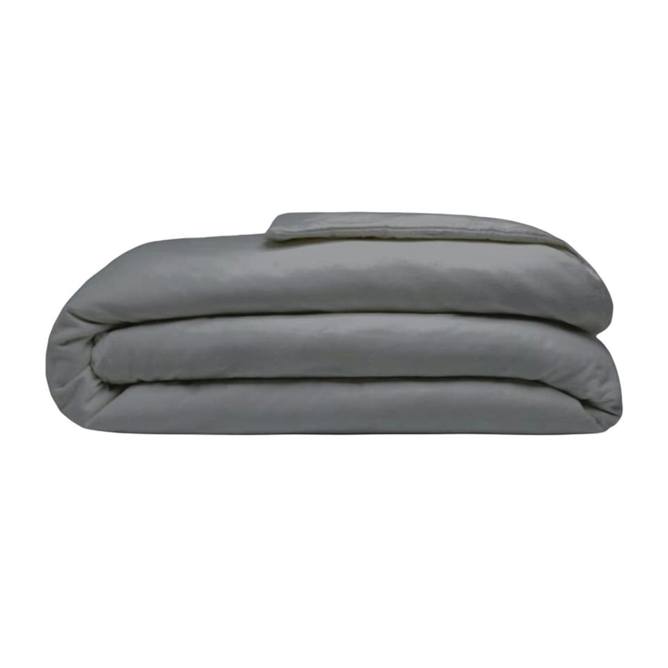 image 1 of Belledorm Brushed Cotton Duvet Cover - Charcoal - Single
