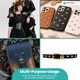 image 8 of 11mm Star Shaped Studs with Back Pin Rivets for DIY Leathercraft- 50pcs