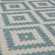 image 2 of The Rugs Outdoor Indoor Diamond Garden Patio Rug Weather Resistant Jet Washable | 100