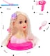 image 2 of Makeup Hairdressing Doll Styling Head Toy