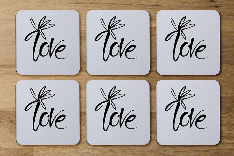 image 1 of Love Type (Coaster)
