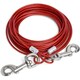image 2 of Petface Dog Spiral Tie Out Stake with Cable 4.5m