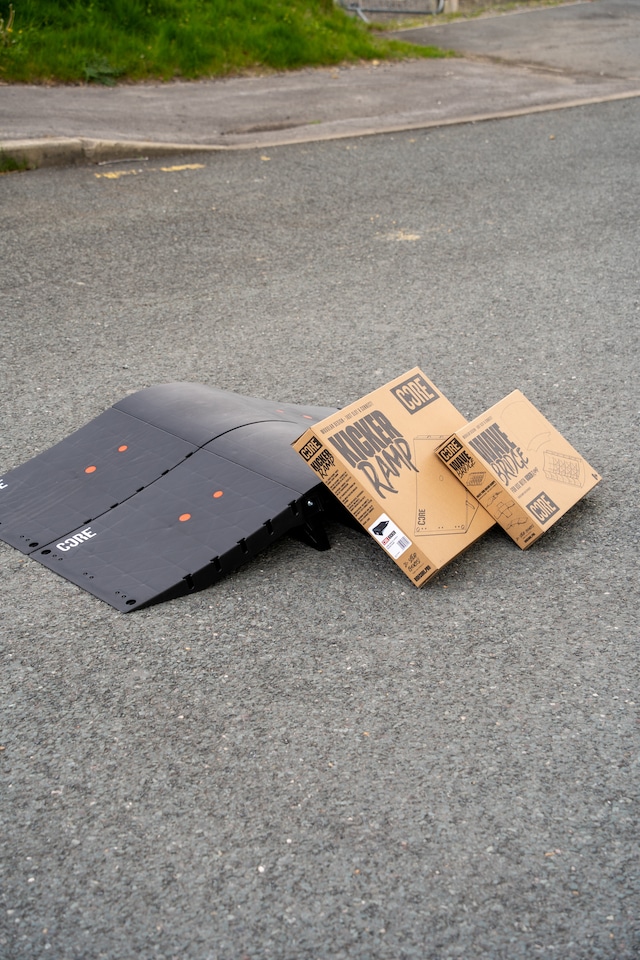 image 1 of CORE Skate Ramp - Mini Kicker Ramp (Foldable)