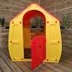image 4 of 1.09m Yellow & Red Kids Indoor Outdoor Plastic Wendy House Magical Playhouse