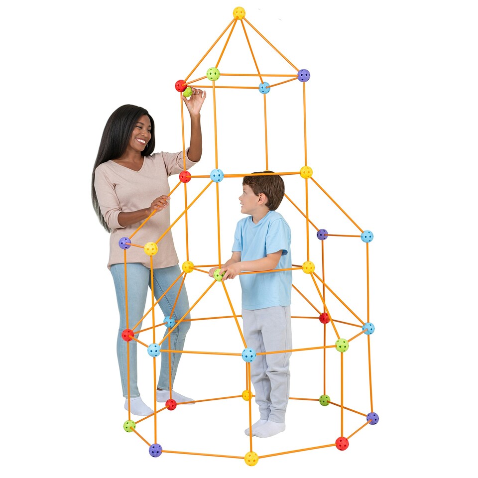 image 1 of Crazy Forts Mega Builder 69 Piece Buildable