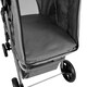 image 9 of Pet Stroller with Rain Cover – Grey | Multi | One Size
