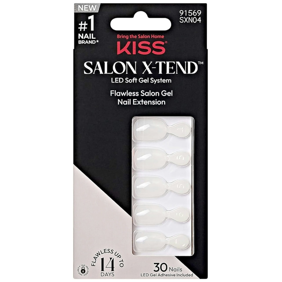 Kiss Salon X-Tend Gel Nail Extension Keep It (1 x 5g) Blue