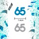 image 5 of 65th Confetti Blue/Silver - 4 Packs, 14g Each