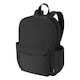 image 1 of Floso Zaino Plain Canvas 16L Backpack | Black | Black | One Size | 1