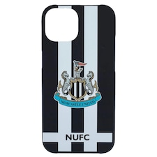 Newcastle United FC Striped Phone Case - Black/White/Blue - One Size