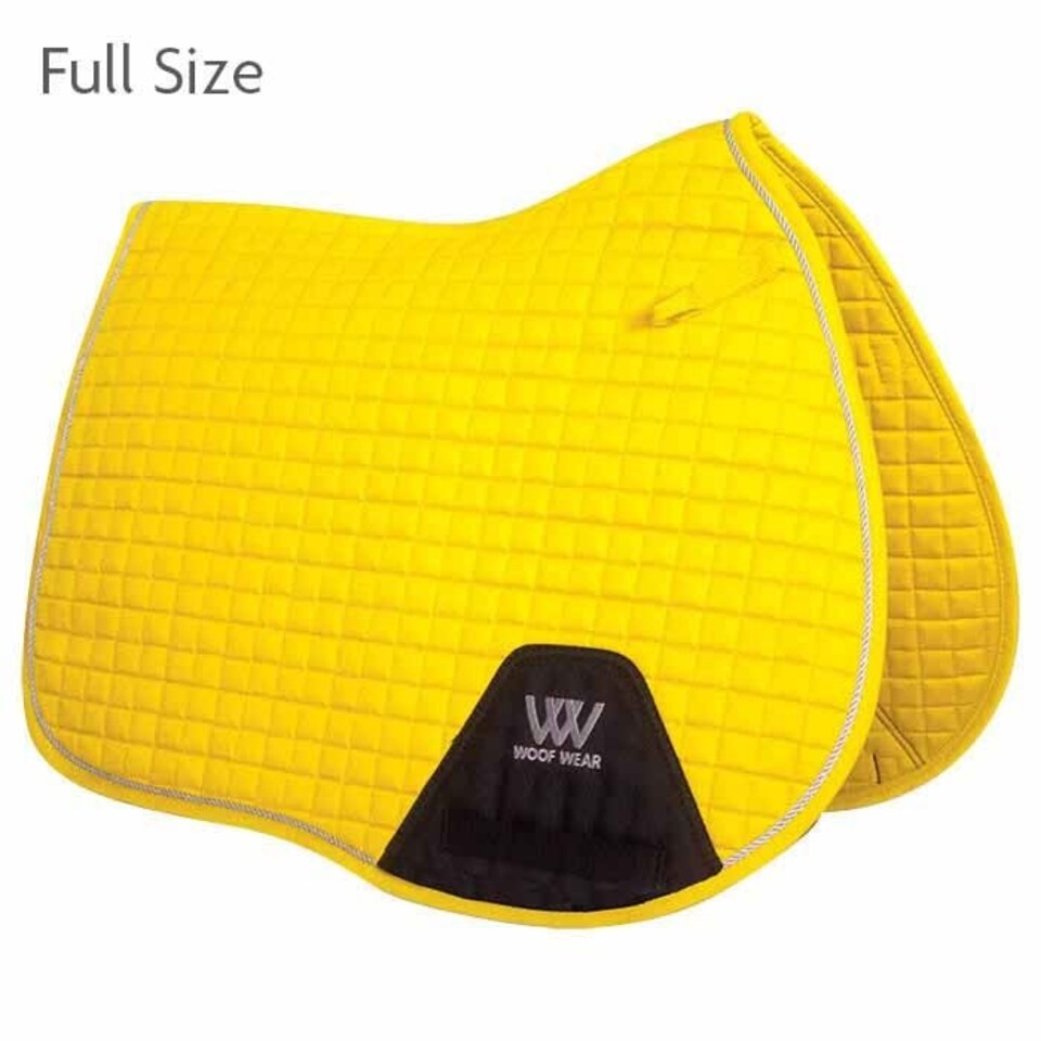 image 1 of Woof Wear GP Saddle Cloth White | Size: Full
Colour: White/White