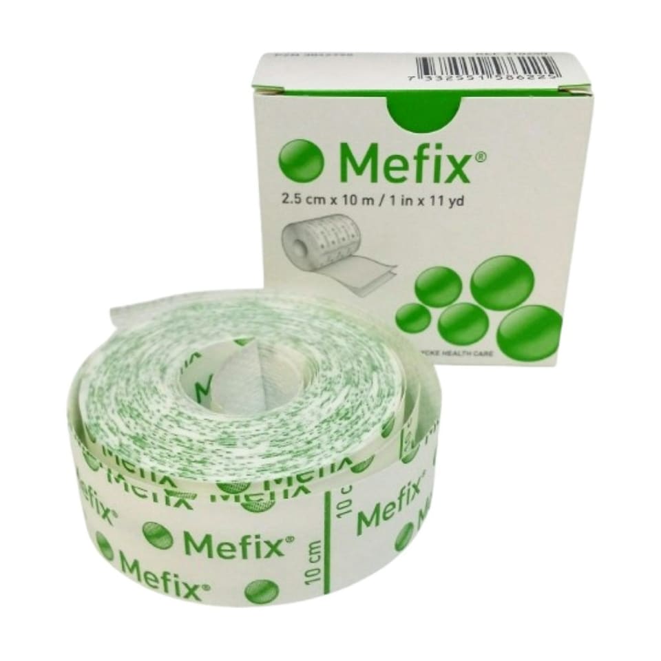 image 1 of Mefix 2.5cm x 10m Adhesive Fabric Tape