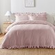 image 1 of Appletree Cassia Frill Duvet Cover Set Lavender