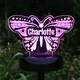 image 4 of Personalised Butterfly Solar Light