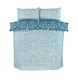 image 10 of Harrow Microfibre Floral Reversible Duvet Cover Set with Pillowcase | Brown | King | 1