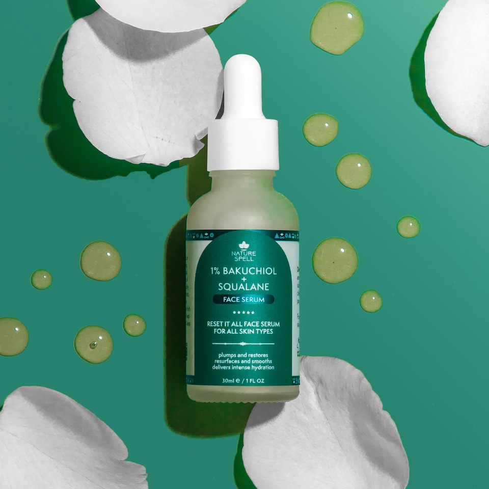 image 1 of Nature Spell 1% Bakuchiol Vegan Retinol & Squalane Face Serum