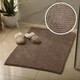 image 3 of Chenille Bobble Bath Mat Non-Slip 50 x 80cm - Sage Green