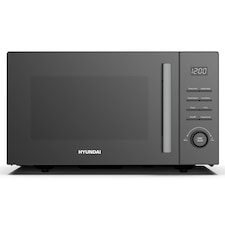 Hyundai 900W 23L Black Digital Microwave, Mirror-Effect Glass Door, Stainless Steel Interior HYMW90023DB