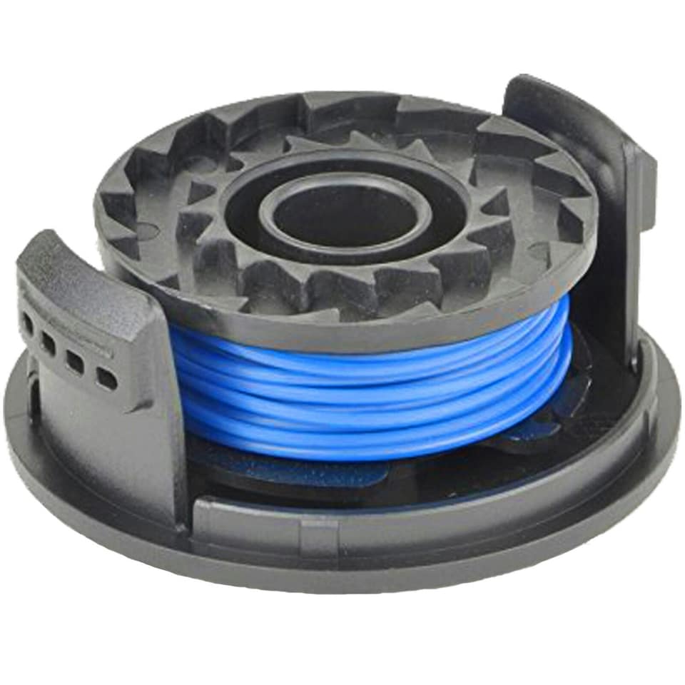 image 1 of SPARES2GO 6m Line Spool & Cover compatible with Qualcast CLGT2425H/A Strimmer Trimmer (1.5mm)