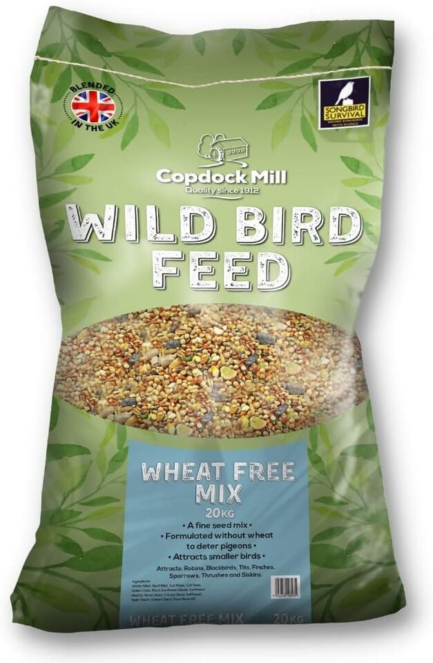 Copdock Mill Wild Bird Mix Wheat Free 20kg