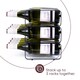 image 7 of Modular Wine Rack set of 2 Matte Black