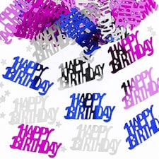 Birthday Girl Pink Table Confetti - 14 Grams