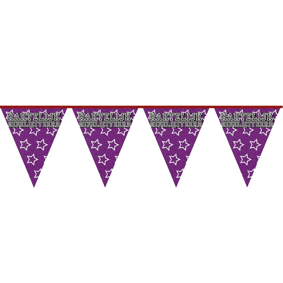 Boland Stars Happy Birthday Bunting - Multicoloured - One Size
