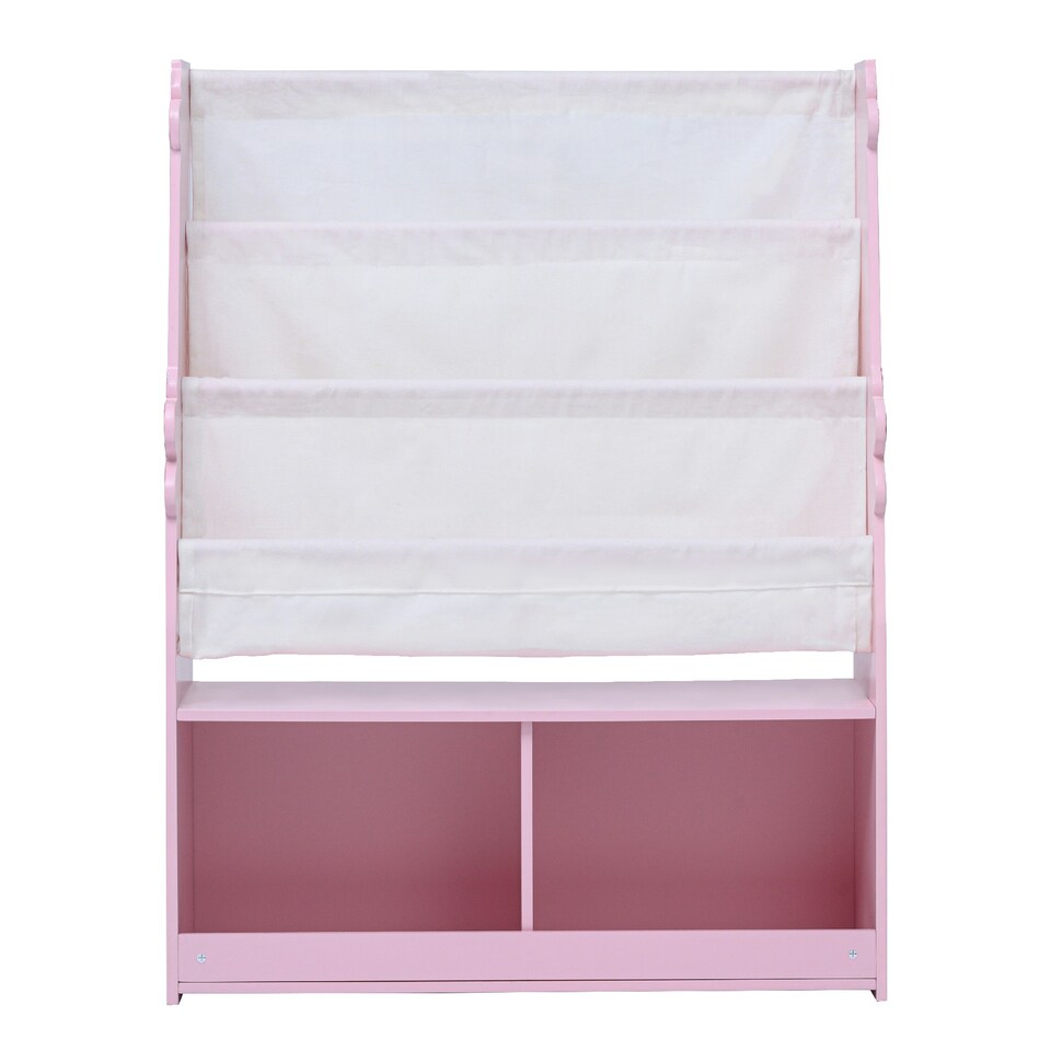 image 1 of Teamson Kids Magic Garden Book Rack Storage Kids Display Bookshelf