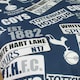 image 2 of Tottenham Hotspur Patch Single Duvet And Pillow Set - Multicoloured - One Size