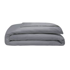 Belledorm 200 Thread Count Egyptian Blend Duvet Cover - Slate - Single