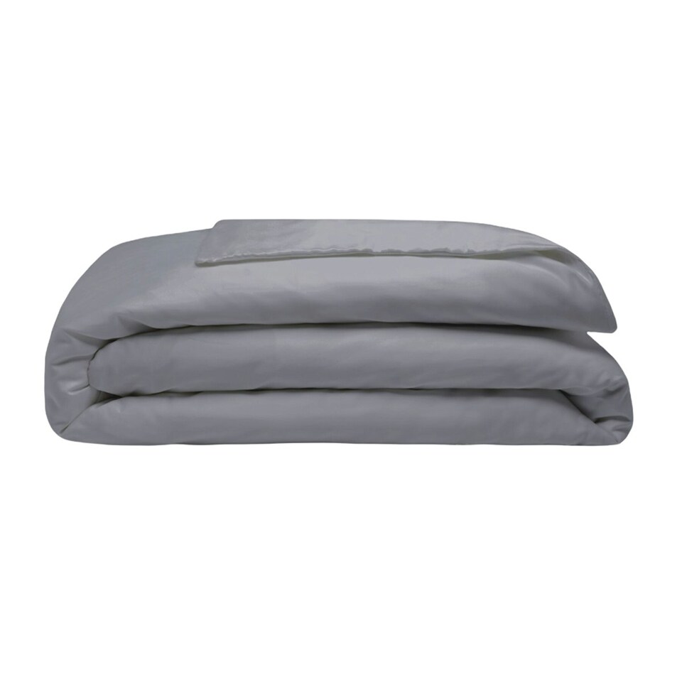 image 1 of Belledorm 200 Thread Count Egyptian Blend Duvet Cover - Slate - Single