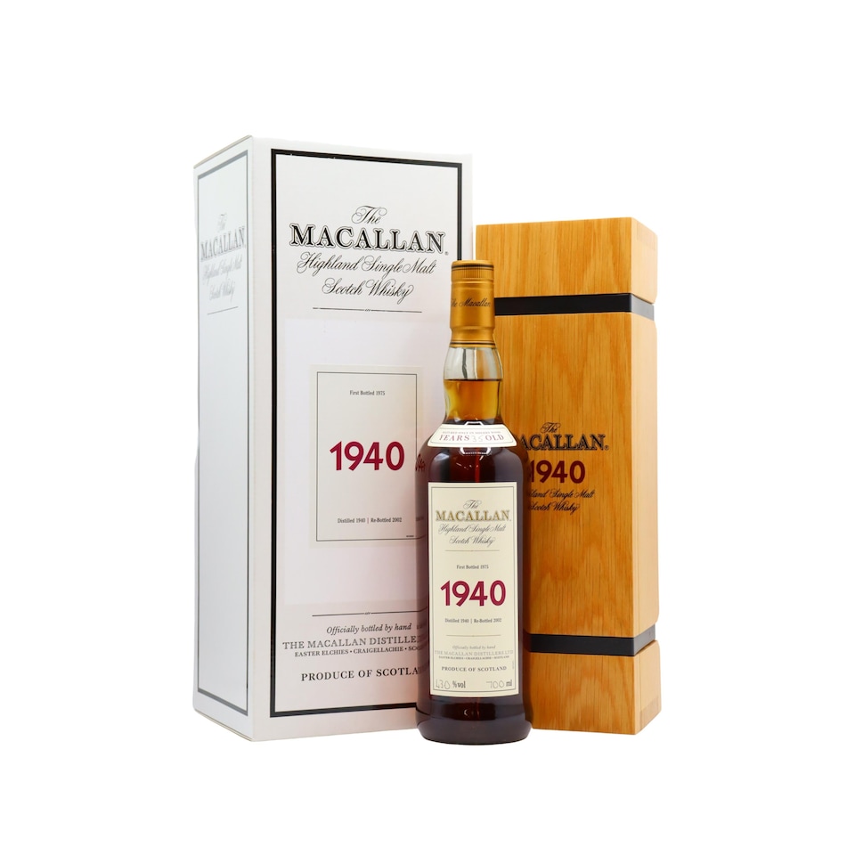 image 1 of Macallan - Fine & Rare Single Malt Scotch 1940 35 year old Whisky