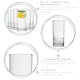 image 2 of Argon Tableware Classic Highball Glasses - 295ml - Pack of 24 - Juice Glass Dishwasher Safe Drinking Glass Drinks Glass Clear