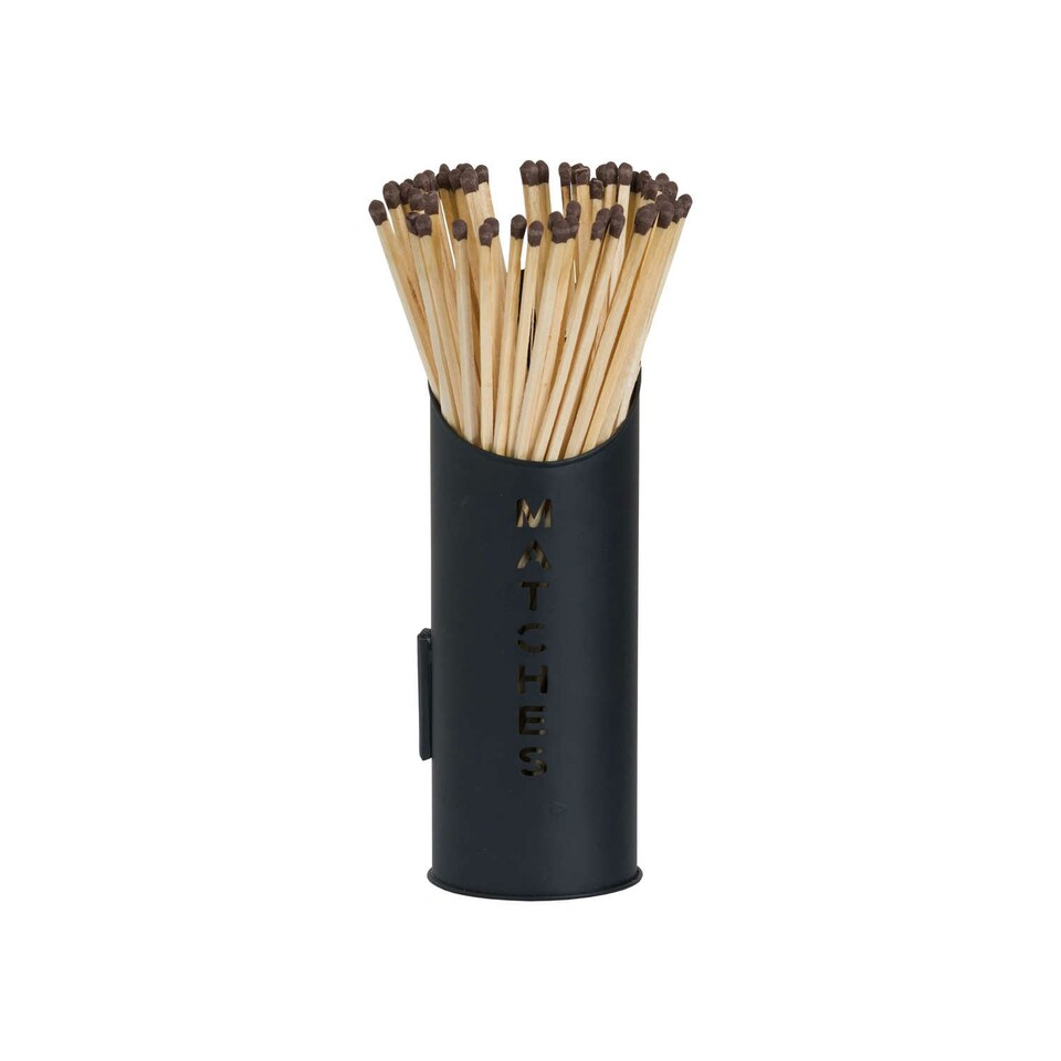 image 1 of Hill Interiors Three Piece Fire Wood Bucket Set - Black - One Size