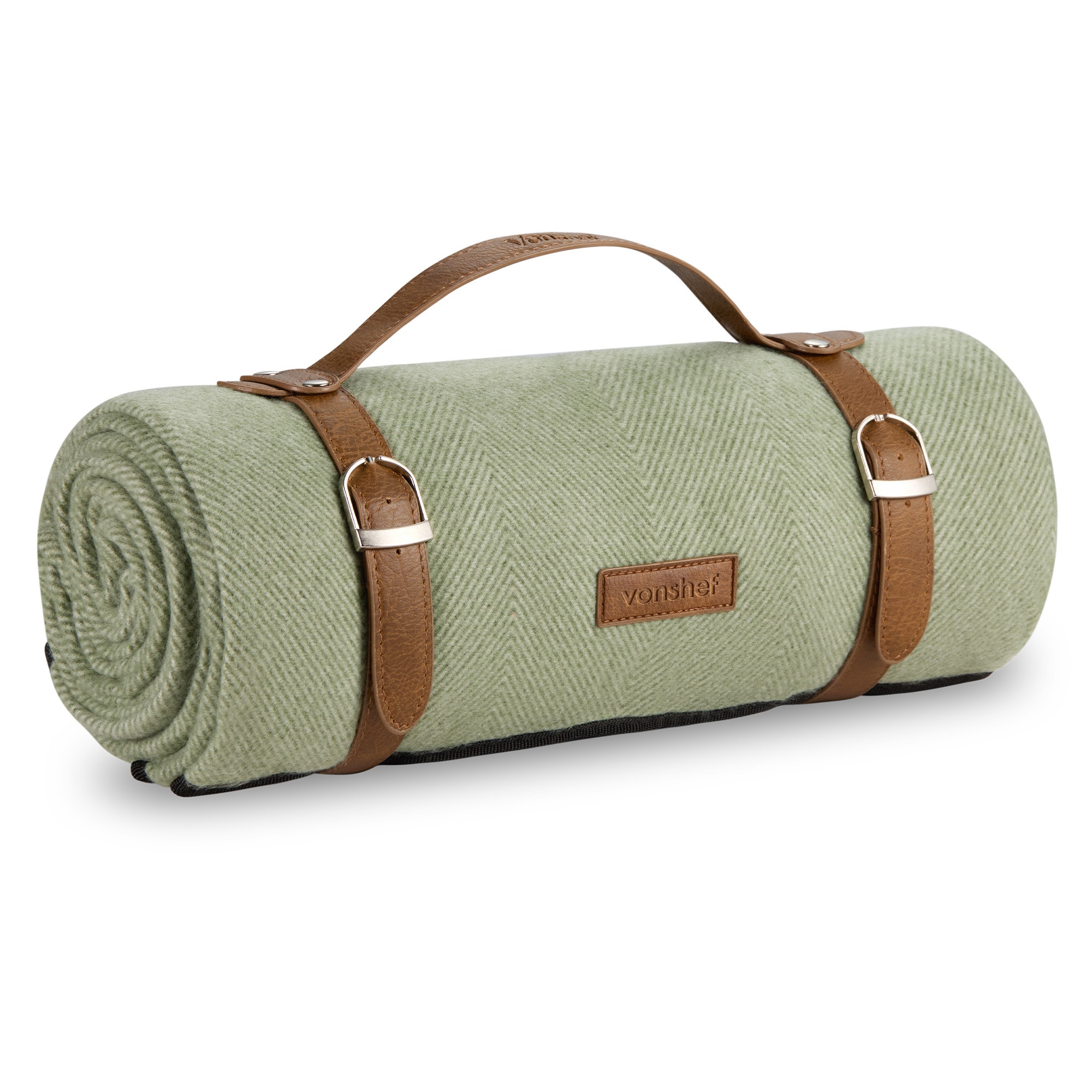 Vonshef Small Picnic Blanket - Outdoor Rug - 147x180cm
