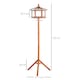 image 4 of PawHut Bird Table Wooden Feeding Station with Stand for Garden Wooden 153cm