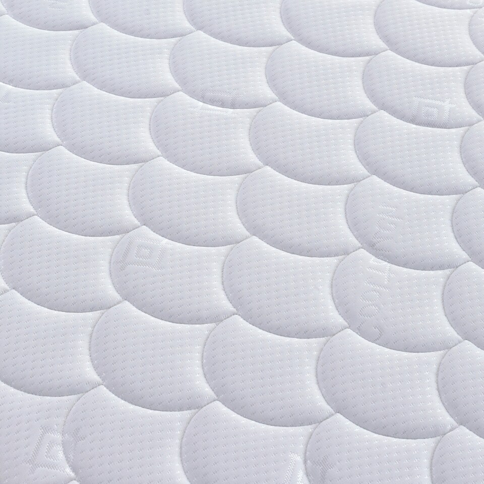 image 1 of Shell Design Hybrid Mattress - 18cm Deep, Soft Feel | White | Small Single