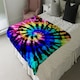 image 4 of Tie dye pattern (Blanket)