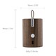 image 6 of Gingko Drum Light Bluetooth Speaker, Walnut Wood