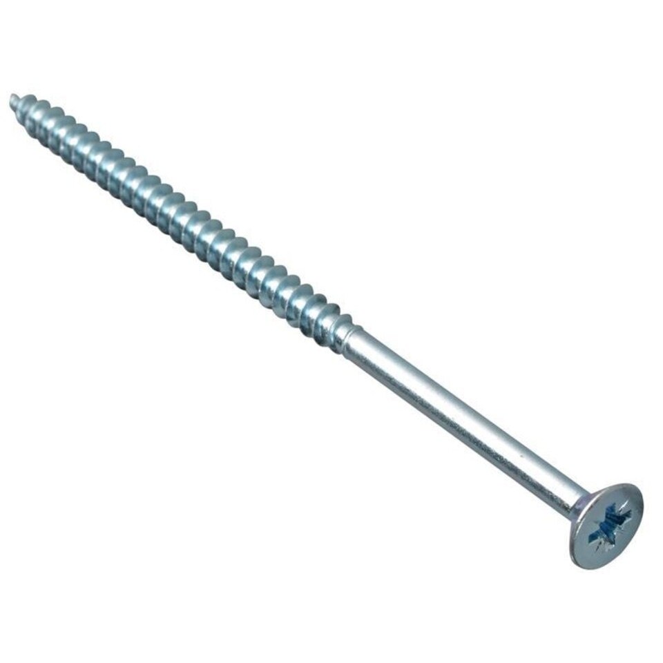 Forgefix Multi-purpose Screws, Pozi, Csk, Zp - Multi Colour - 5 x 100mm