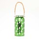 image 3 of 20cm Christmas Decorated Jar - Green Lantern