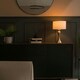 image 1 of ValueLights Brushed Chrome Table Lamp