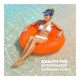 image 6 of SPLASH Inflatable Swim Ring for Pool and Beach Use