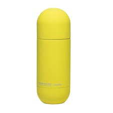 Asobu Orb Stainless Steel Insulated Water Bottle Yellow 400ml