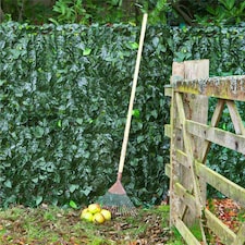 Primrose Artificial Ivy Leaf Screening Hedge Roll Privacy Screen W3m x H1.5m