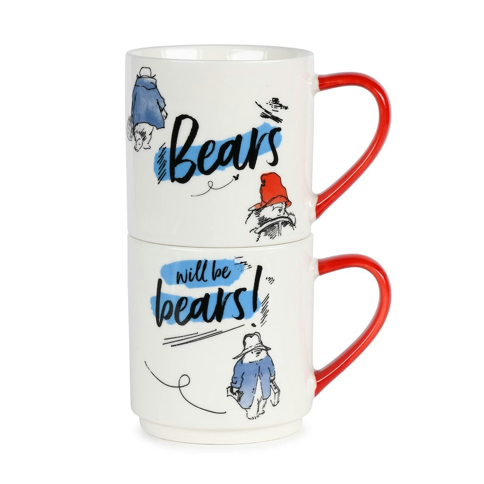 PADDINGTON STACKING MUGS X 2 - PADDINGTON BEAR N/A