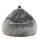 image 7 of Cocoon Faux Fur Bean Bag Arctic Wolf Grey Bean Bag Chairs | Grey | Arctic Wolf Grey | L | 1