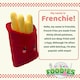 image 3 of Fries Soft Toy Food Themed Cute Plush Cuddly Soft Fluffy 16cm Multi-Coloured