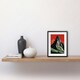 image 2 of Tryfan Mountain Snowdonia Wales Peak Sunset 9x7" Black Framed Wall Art Print