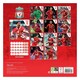 image 2 of Liverpool FC Legends 2025 Wall Calendar - Claret Red/White/Green - One Size